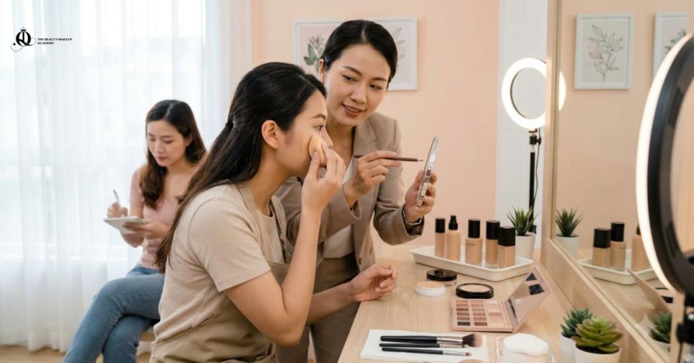 Học makeup cá nhân giúp người mới nắm vững kỹ thuật và thực hành từng bước Học makeup cá nhân giúp người mới nắm vững kỹ thuật và thực hành từng bước