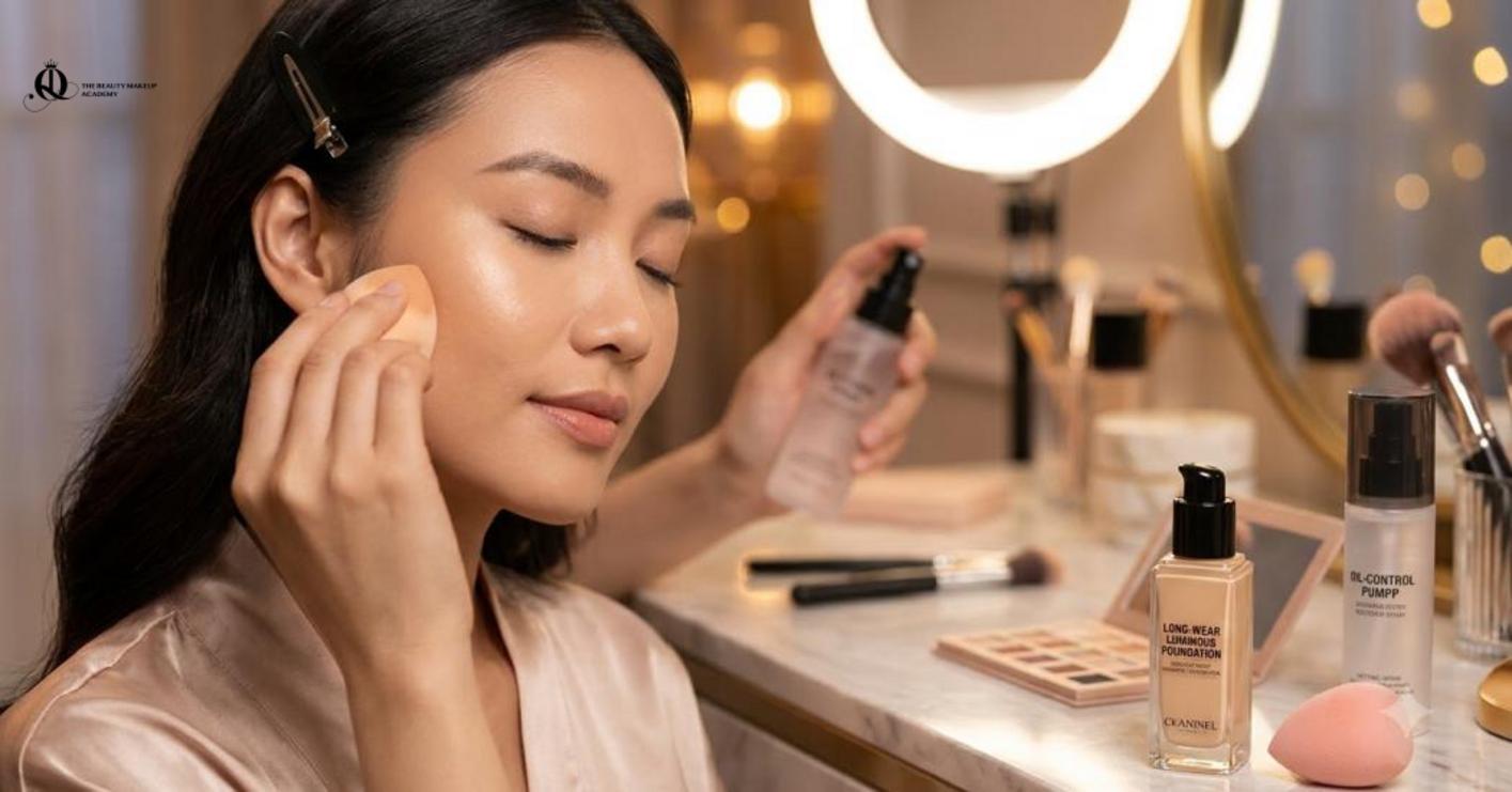 Makeup đi tiệc đòi hỏi độ che phủ và bắt sáng hài hòa, khác biệt với sự nhanh gọn của makeup hằng ngày.