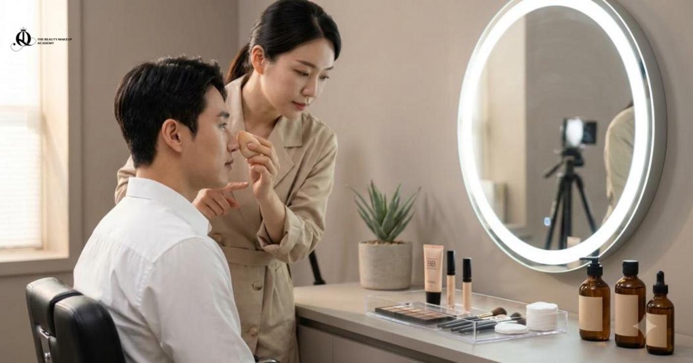 Makeup nam cần được điều chỉnh theo nhu cầu và hoàn cảnh để che khuyết điểm, tôn đường nét mà vẫn giữ vẻ tự nhiên, thoải mái. Makeup nam cần được điều chỉnh theo nhu cầu và hoàn cảnh để che khuyết điểm, tôn đường nét mà vẫn giữ vẻ tự nhiên, thoải mái.